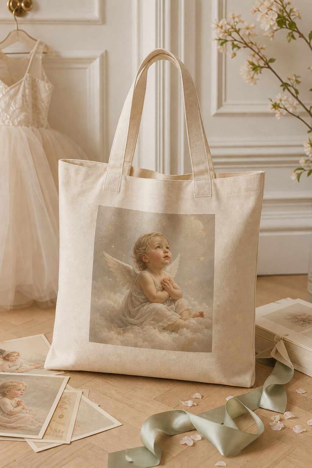 Tote bag artistique POUPON STAR